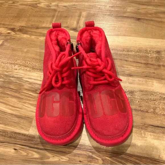 UGG size 11 Hot Pink Boots Cozy and Fashionable EUC - Picture 2 of 10